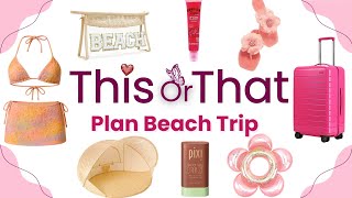 Celebrity Beach Bestie Trip! 🌴☀️ | This or That Net Worth