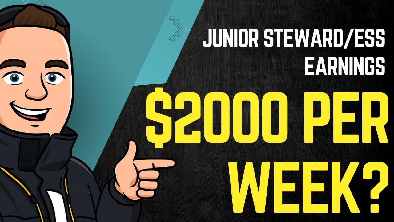 Junior Yacht Steward/ess Earnings | $2k per week? | Maritime Earnings