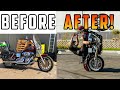 INSANE 2000 Harley Dyna T-Sport Transformation - Walk Around, Start Up, Build Breakdown...