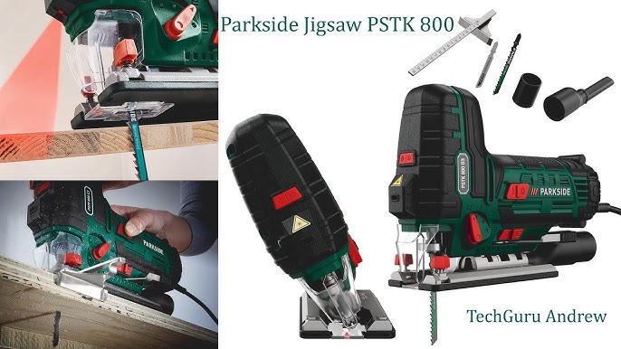 YouTube C3 - JIGSAW UNBOXING 800 PARKSIDE PSTD