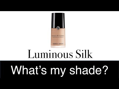 armani luminous silk foundation shade finder