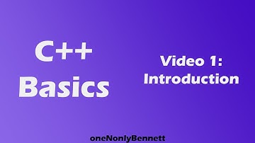 C++ Programming Tutorial: Introduction (Basics 2021)