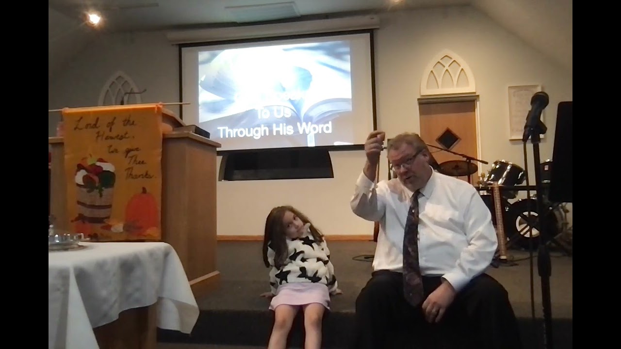 Children's Sermon Nov. 3, 2024: God Among Us