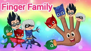 PJ Mask Finger Family || The Finger Family || Nursery Rhymes & Kids Songs - Kids World