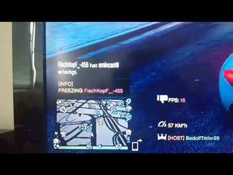 GTA 5 ONLINE PS3 mit Predator SPRX V13 Spieler Freezen