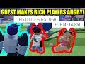 GUEST makes RICH JAILBREAK PLAYERS ANGRY! | Roblox Jailbreak
