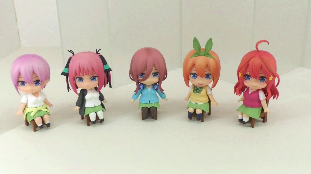 五等分の花嫁∬ 」 ねんどろいど Swacchao! 中野五姉妹：Nakano five