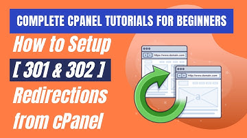 🤫How to Setup 301 & 302 URL Redirections within cPanel✌️