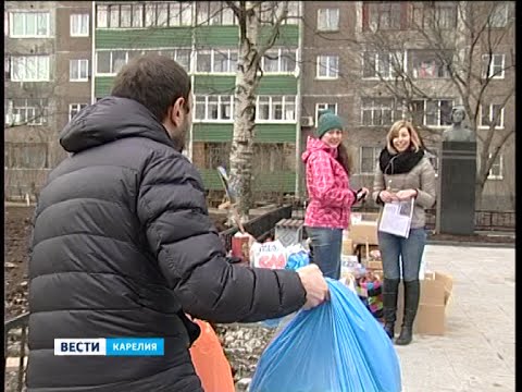 Акция по раздельному сбору мусора прошла в Петрозаводске