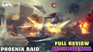 Full Review Battle Pass April 2024 | Modern Warships Phoenix Raid Update 0.78