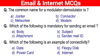 Top 100+ Internet and Email MCQs screenshot 4