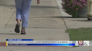 Population Boom Continues, Fastest Growing County in Alabama | April 6, 2026 | News 19 at 5:00