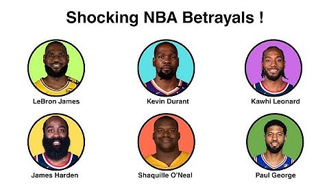 Every NBA Player Betrayal Explained in 29 Minutes