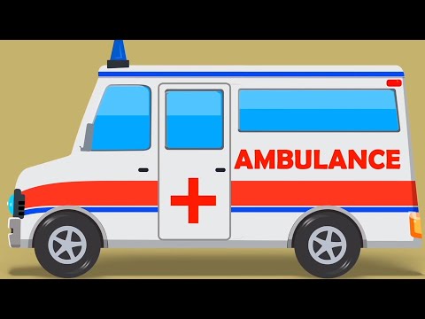Ambulans Pembentukan + Lagi Kartun untuk Anak-Anak