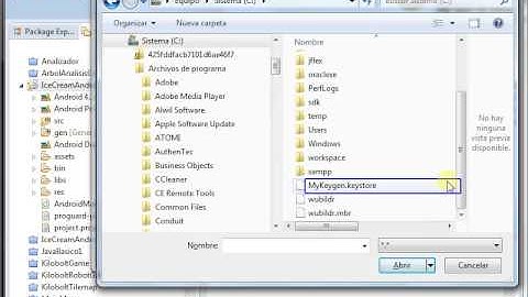 Exportar Signed Android APK en Eclipse