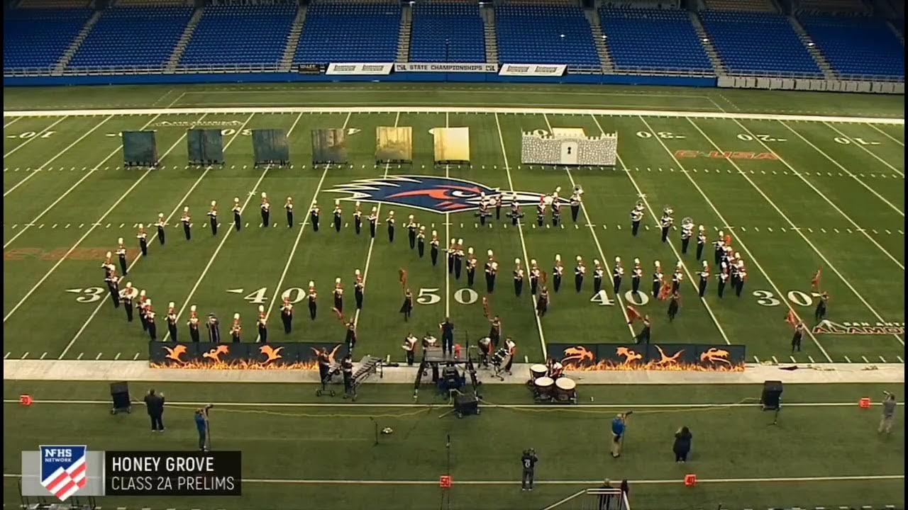 Honey Grove HS Band UIL 2A State Marching Contest Prelims 2022 YouTube