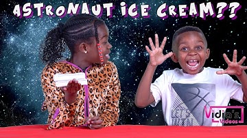 We Tried Astronaut Ice Cream For the 1st Time. And it is...