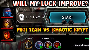 MK11 Team is GREAT for Khaotic Krypts in MK Mobile... What Are These Drops?