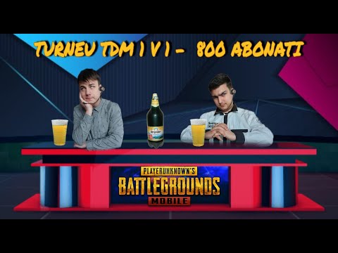 LIVE🔴 PUBG MOBILE ! TURNEU DE 800 ABONATI! HAI SI TU!