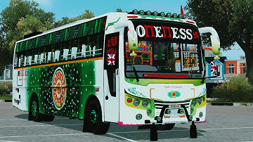 ZEDONE BS4 ONENESS MATRIX WITH FULL LIGHT WORK MOD FOR BUSSID || AB 々 GAMING ||