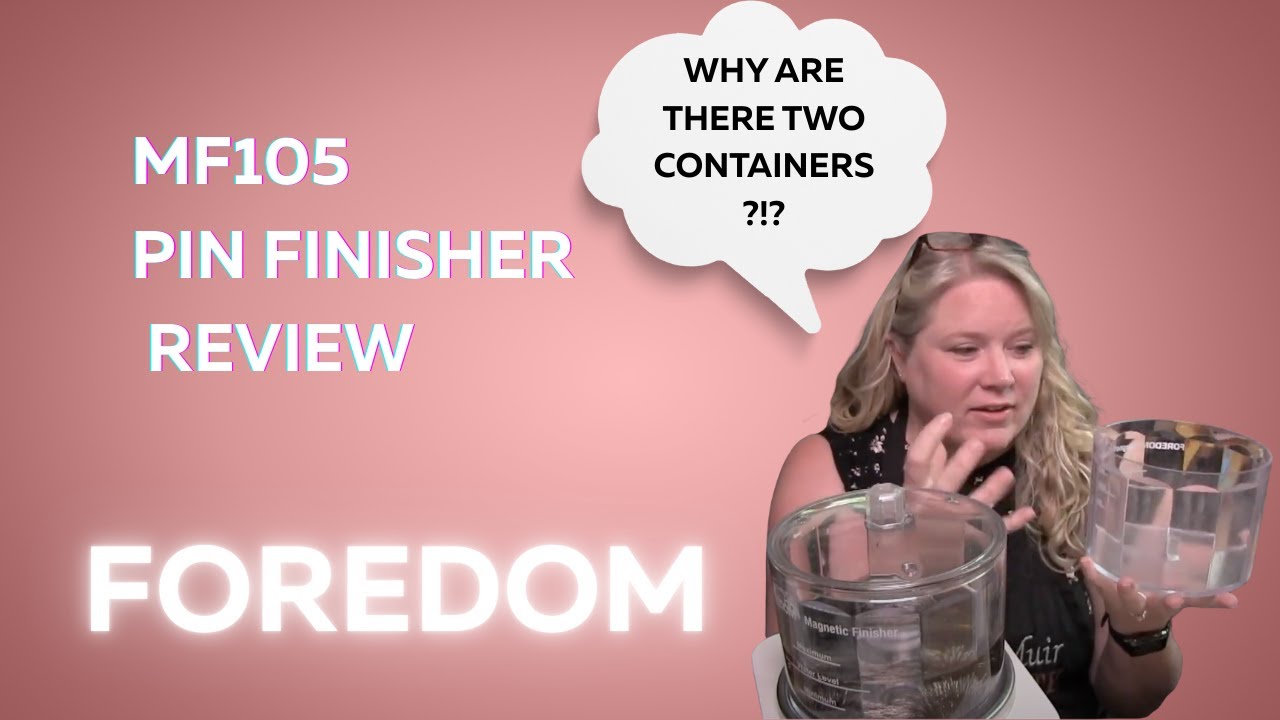 Foredom MF105 Magnetic Finisher Review | Fast, Professional Jewelry Finishing  Machine, Melissa Muir