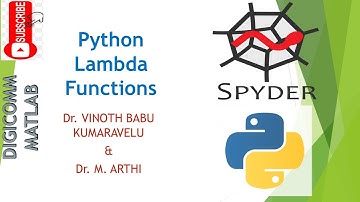 Python Lambda functions by Dr. Vinoth Babu Kumaravelu