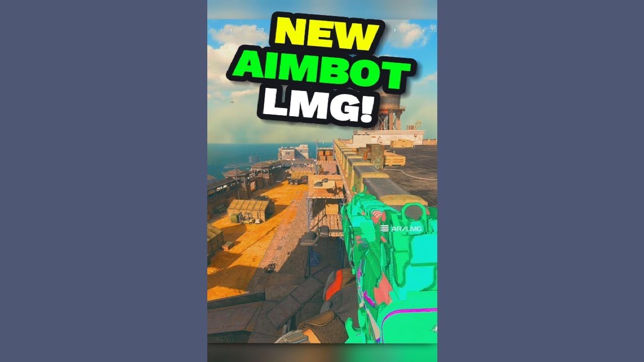 *New* AIMBOT LMG Loadout is BROKEN in Warzone! 😳