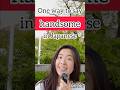235. One way to say “handsome” in Japanese #japanese ##japaneseconversation #日本語 #日本語会話 #nihongo