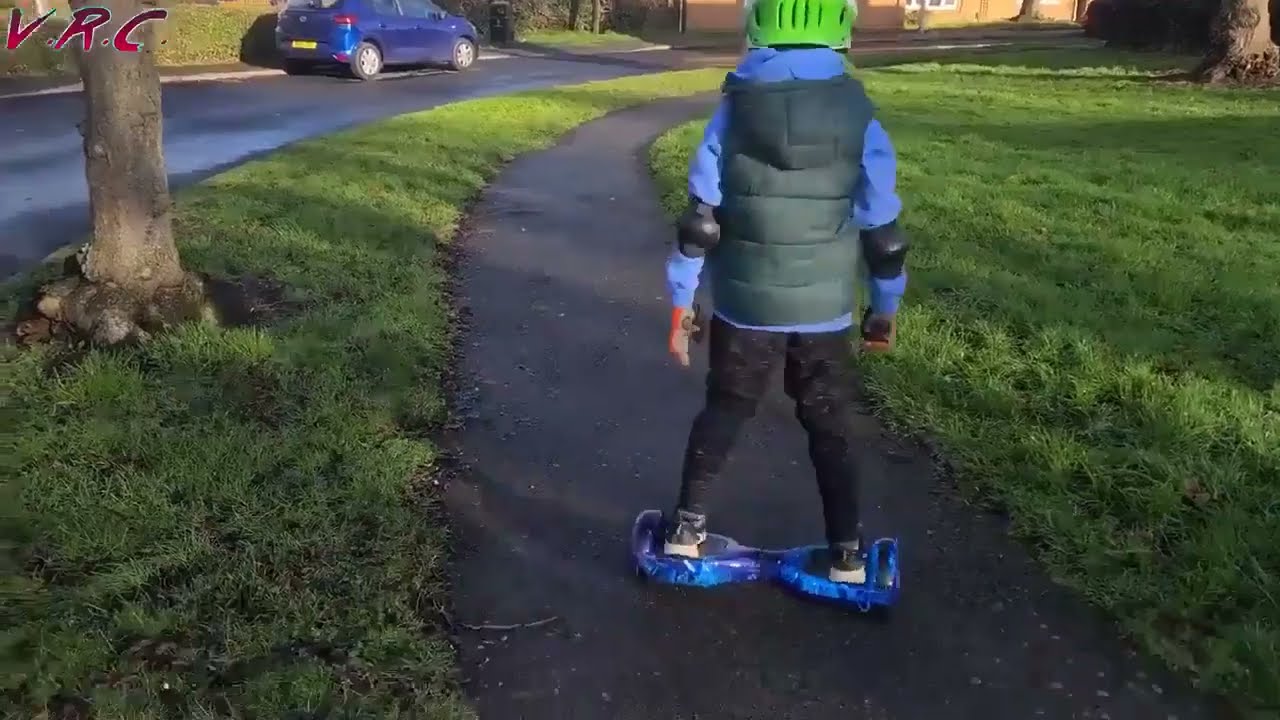 Navy Blue LED Self Balancing Hoverboard 6.5"
