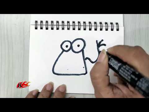 How To Doodle | Mr Doodle Art | JK Easy Craft 309