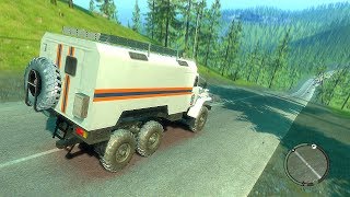 ГРУЗОВИКИ БЕЗ ТОРМОЗОВ НА СПУСКЕ ! ЭТО КАПЕЦ ! - GTA 4 RUSSIA ГРУЗОВИКИ БЕЗ ТОРМОЗОВ НА СПУСКЕ ! ЭТО КАПЕЦ ! - GTA 4 RUSSIA