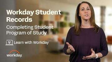 How to Complete Student Program of Study | Workday Student Records