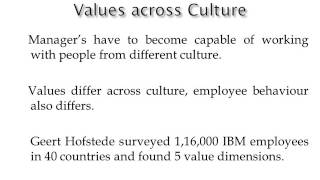 Episode 78 - Values & Attitudes - Organizational Behaviours
