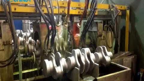 CHiNDT MPI Bench Inspection - Cranshafts - Video   1