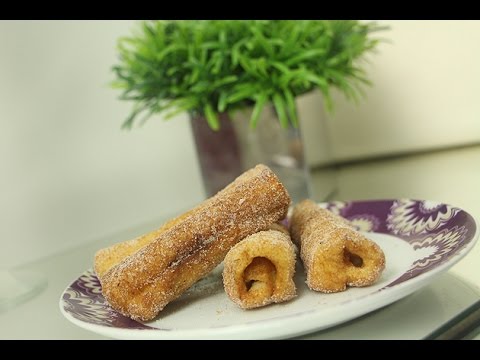 RECEITA: RABANADA CHURROS (CHURROS DE PÃO DE FORMA) / LUIZA GOMES