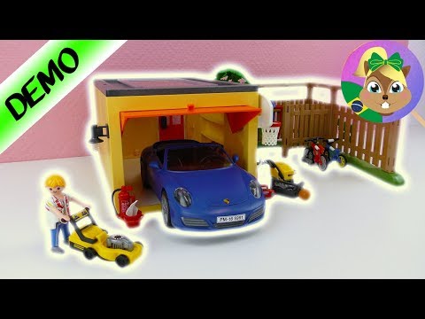 GARAGEM Playmobil com bicicletas City Life 9638 - Para Família Silva?