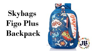Skybags Figo Plus 05 36 Ltrs Blue Casual Backpack