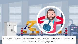 Industrial Enclosure Cooling Unit | Efficient Climate Control for Electrical Panels