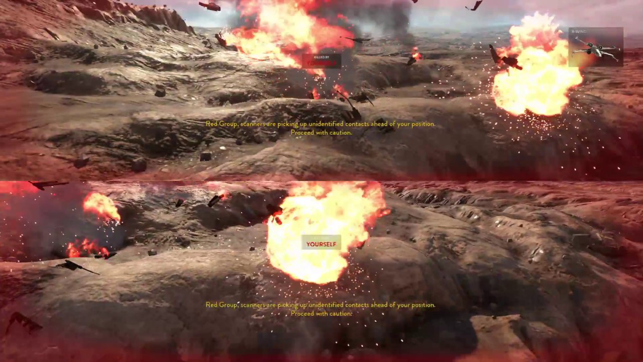 STAR WARS BATTLEFRONT - Split Screen Co Op Mode [PS4 PRO]