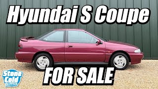 1995 Hyundai S Coupe MVI auto for sale at Stone Cold Classics. £4,250