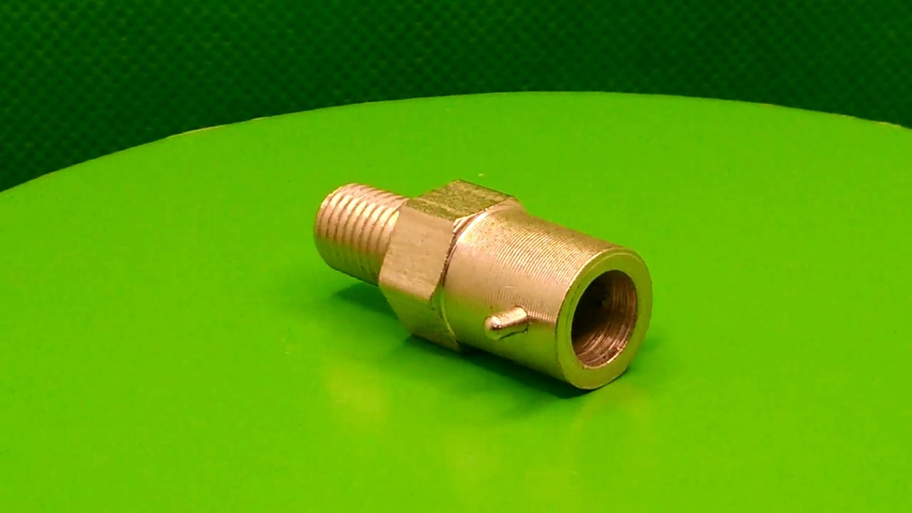 Гильза для крепления термодатчика с байонетом (резьба M8*1) - YouTube