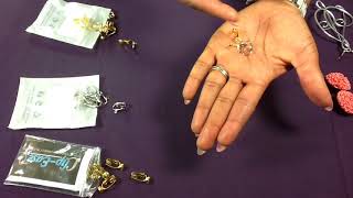 Converting pierced earrings to clip ons.