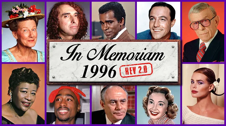 In Memoriam 1996: Famous Faces We Lost in 1996