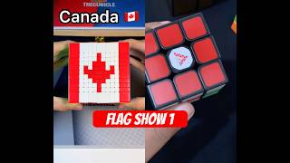 The flag show one by the Rubik’s cube #sidcuber #puzzle #rubikcube