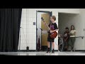 Julian 11 years old plays acdcs thunderstruck at talent show