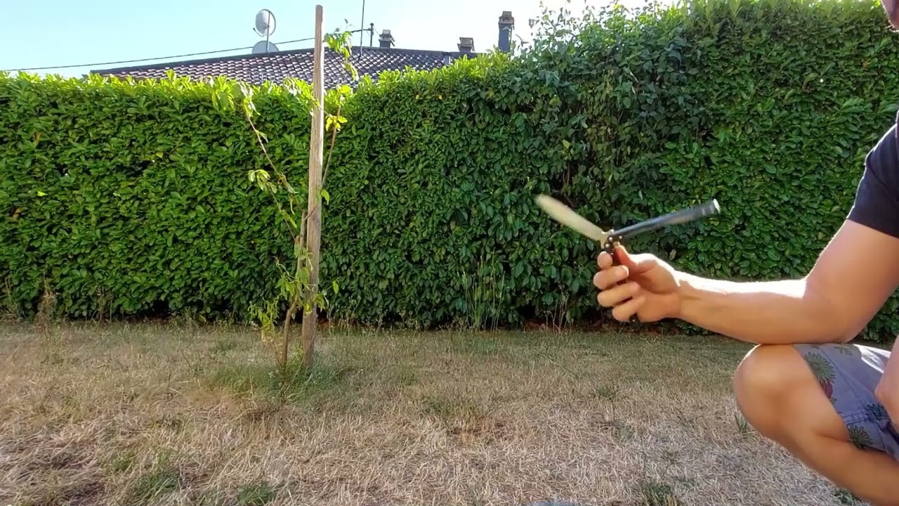Balisong freestyle - messing around with the morpho (benchmade 51)