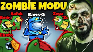 AMONG US ZOMBİE MODU!! AŞIRI EĞLENCELİ VE KORKUNÇ  | Barış Can