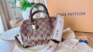 Unboxing The Louis Vuitton Speedy 20 In Damier Ebene