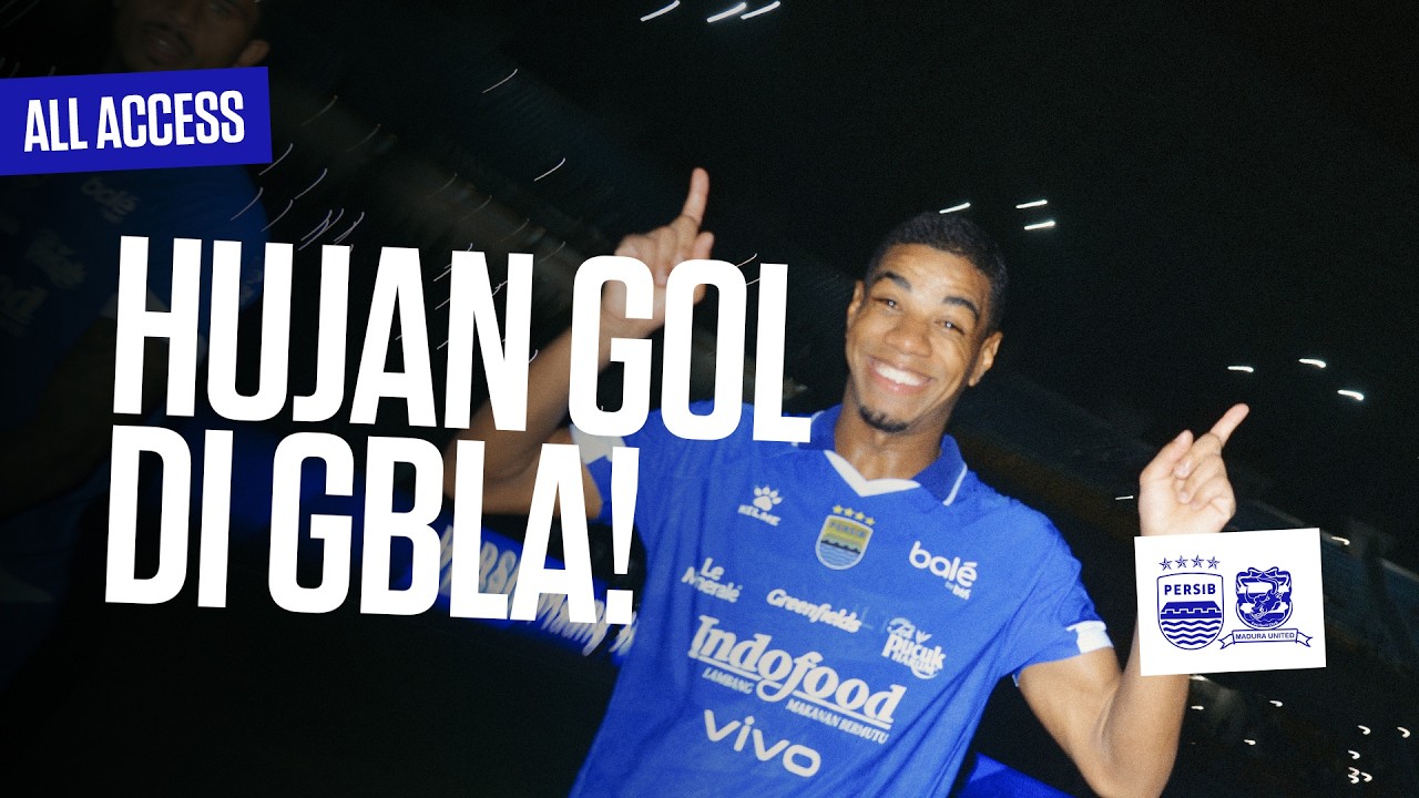 Ramon, Barros, Jung, Putros Bikin PERSIB Berpesta di GBLA! | All Access vs Madura United
