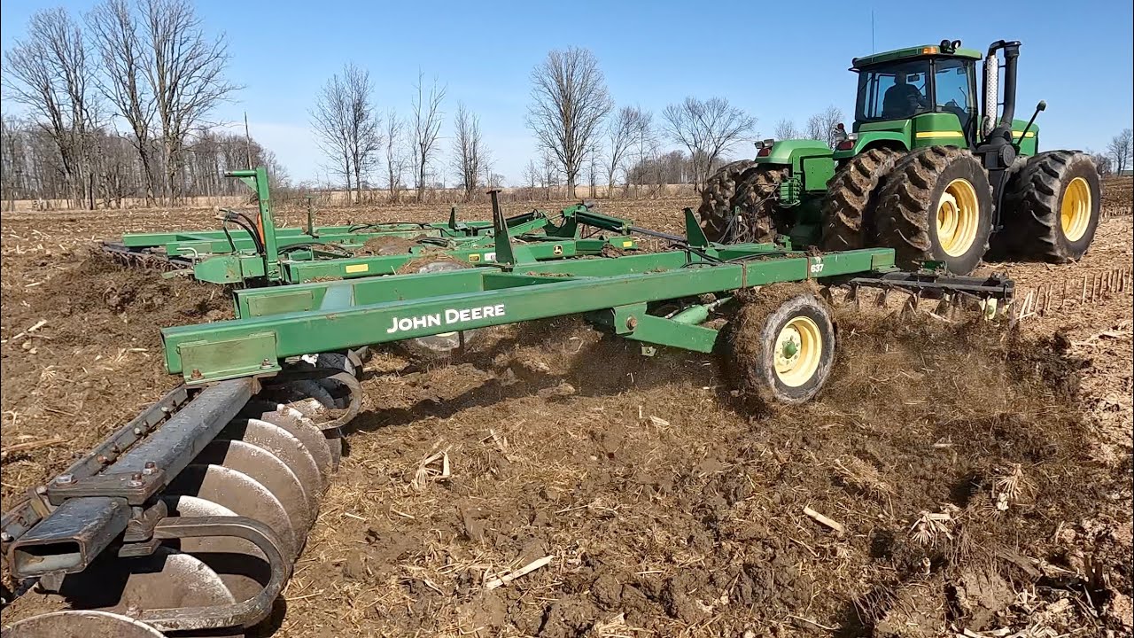 That Happened Fast! Tillage begins!